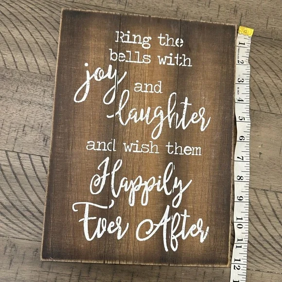 Farmhouse 12” wooden picture - Picture 8 of 8